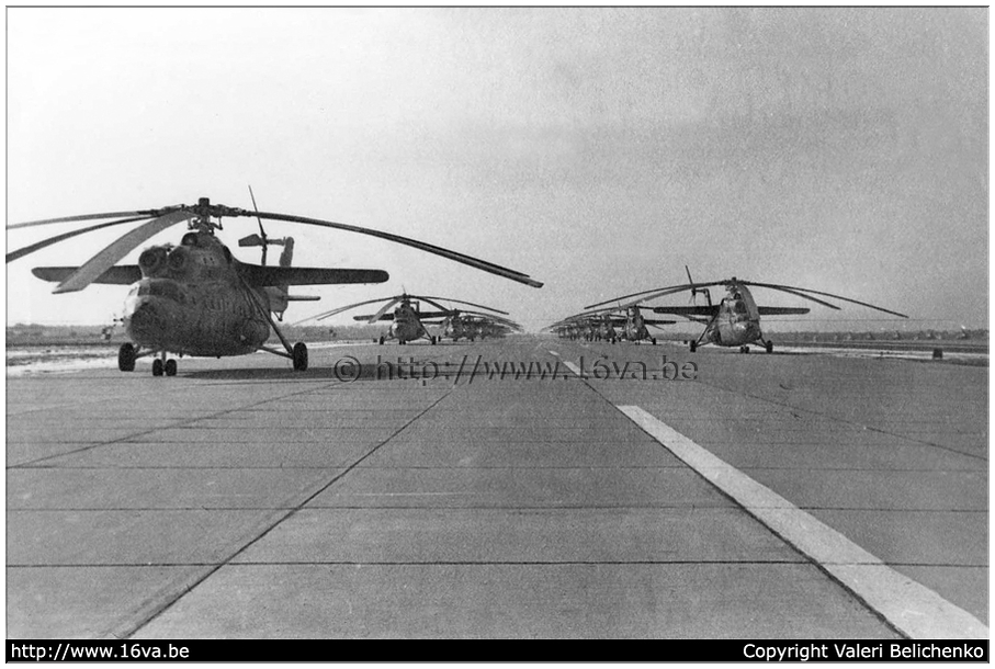 .Mi-6A on runway