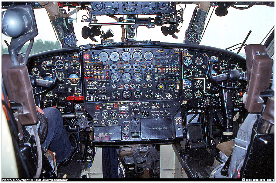 .An-12 cockpit