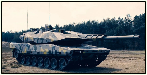 Перспективный танк KF51 Panther (ФРГ. 2022 год).